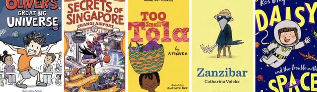 Oliver's Great Big Universe, Secrets of Singapore: Changi Airport, Too Small Tola, Zanzibar, Daisy and the Trouble with Space