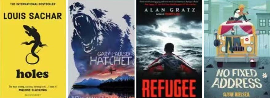 Holes, Hatchet, Refugee, No Fixed Address