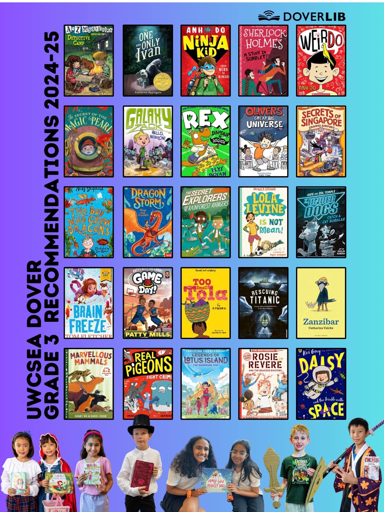 UWCSEA Grade 3 Reading List: 25 Books for Confident Young Readers