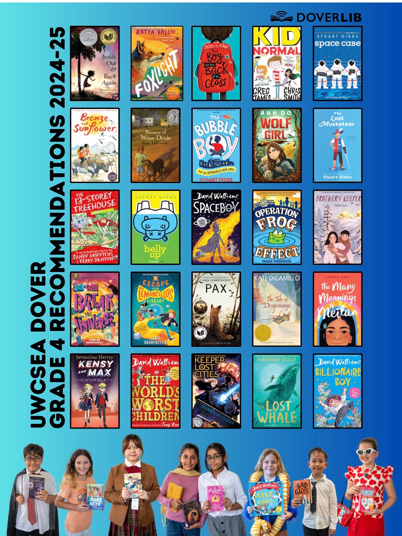 UWCSEA Grade 4 Reading List: 25 Books for Growing Imaginations