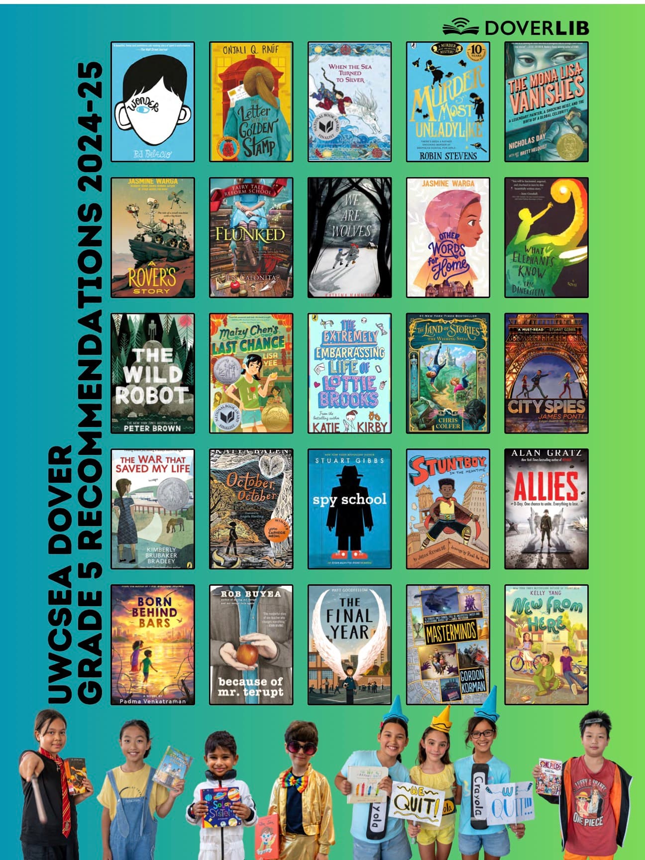 UWCSEA Grade 5 Reading List: 25 Books That Build Empathy and Imagination